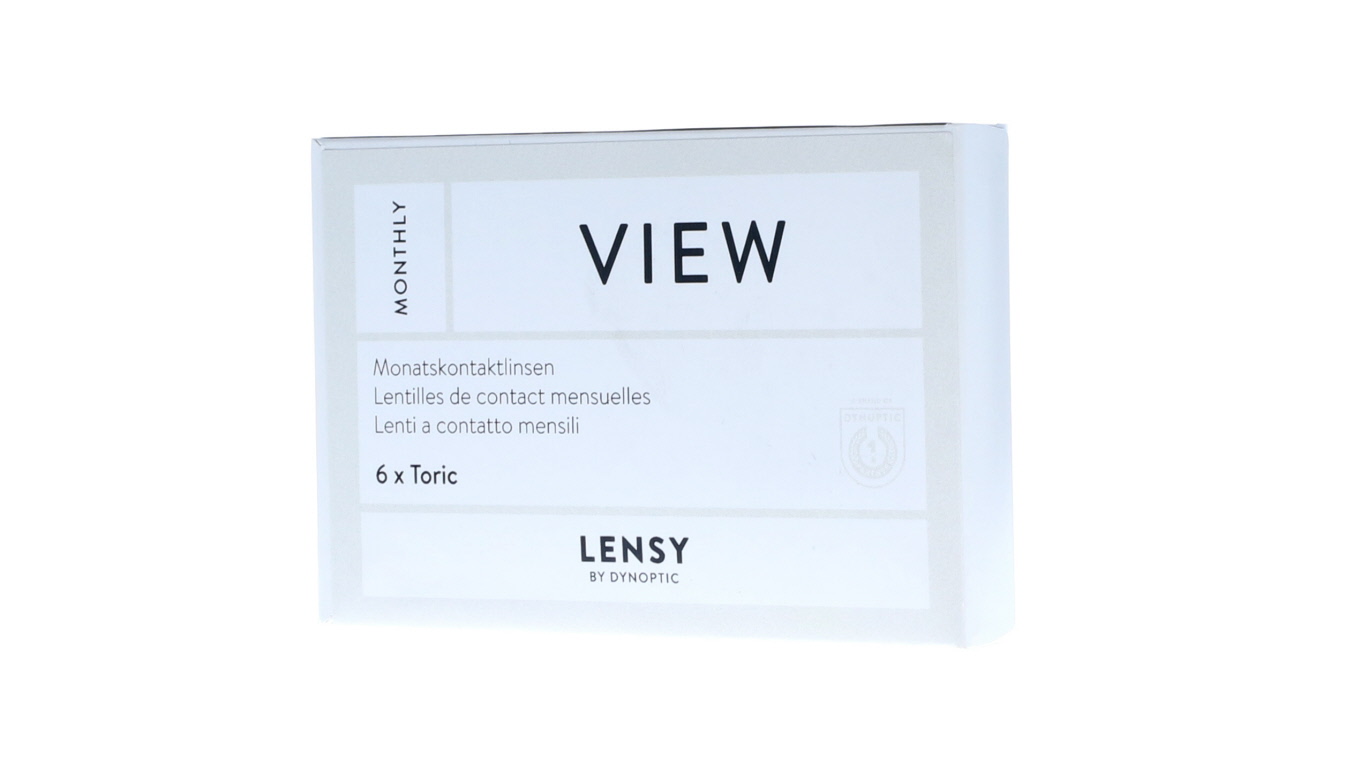 Picture of Lensy Monthly VIEW Toric 6-Pack